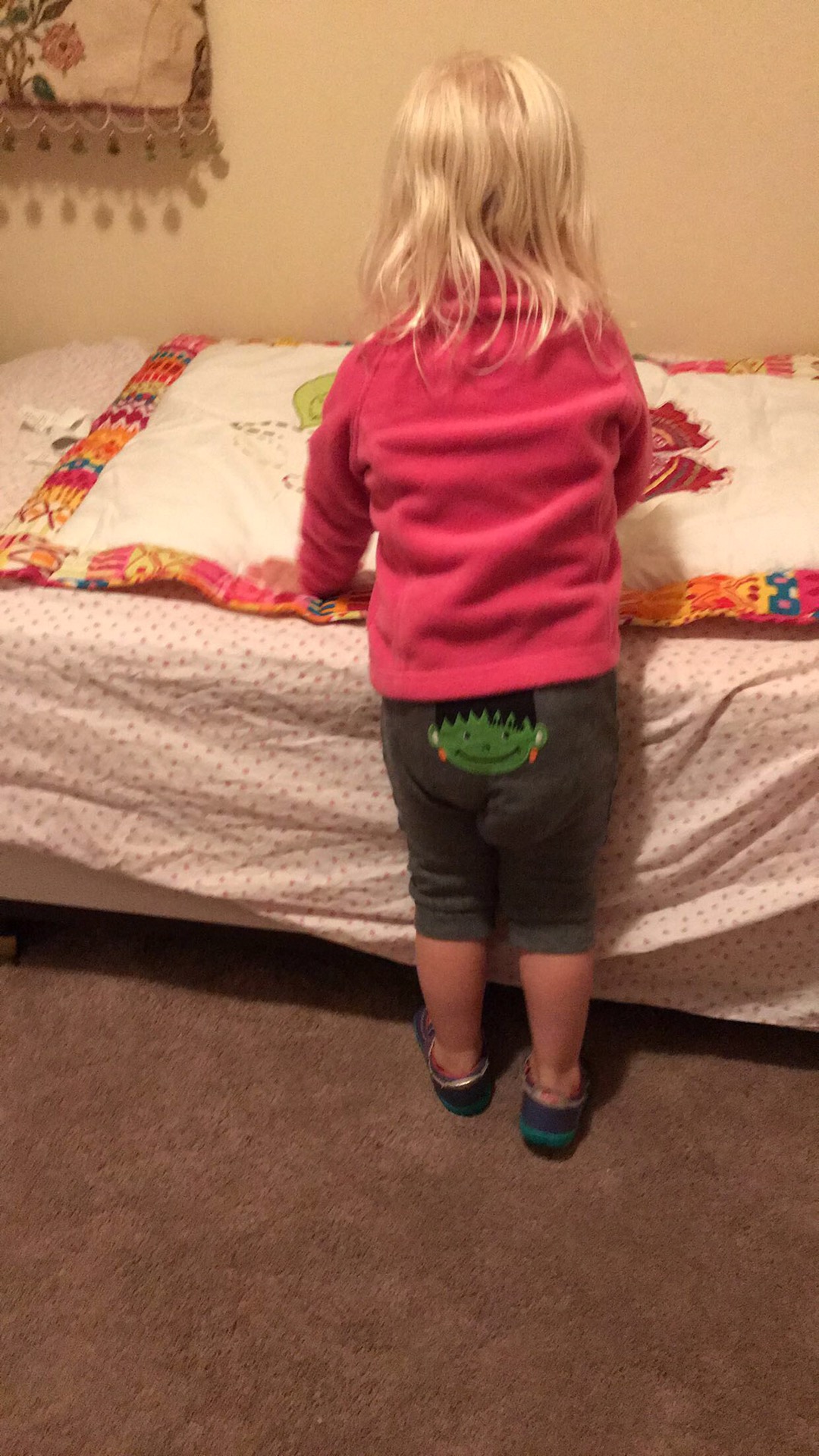 Little Girl Peeing In Her Pants